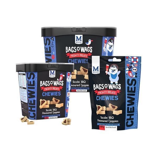 Лакомство Montego Bags O&rsquo; Wags Chewies BBQ Tjoppies, 120 гр 00000010210 снимка