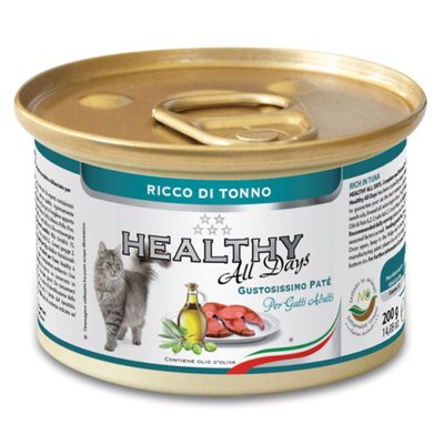 Мокра храна Healthy Meat Cat All days Tuna - 200 гр 00000005908 снимка