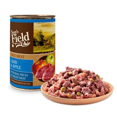 Мокра храна Sam's Field DOG True Meat Lamb & Apple - 400 гр 00000005617 снимка