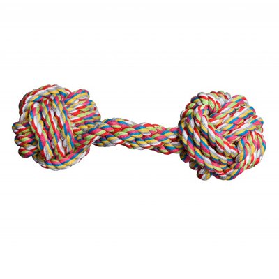 Играчка Pet Nova rope dumbbell - 17 cm 00000007074 снимка