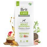 Суха храна Brit Care Dog Sustainable Adult Medium Breed Chicken&Insect, 1 кг 00000004982 снимка