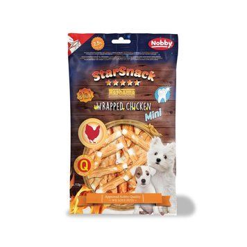 Лакомство Nobby StarSnack BBQ Mini Wrapped Chicken - 113 гр (70144) 00000000922 снимка
