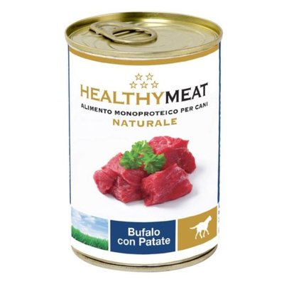 Мокра храна Healthy Meat Mono Bits Dog Buffalo and Potatoes - 400 гр 00000005651 снимка