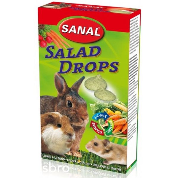 Лакомство Дропс Sanal Rodent Salad - 45 гр 00000003150 снимка