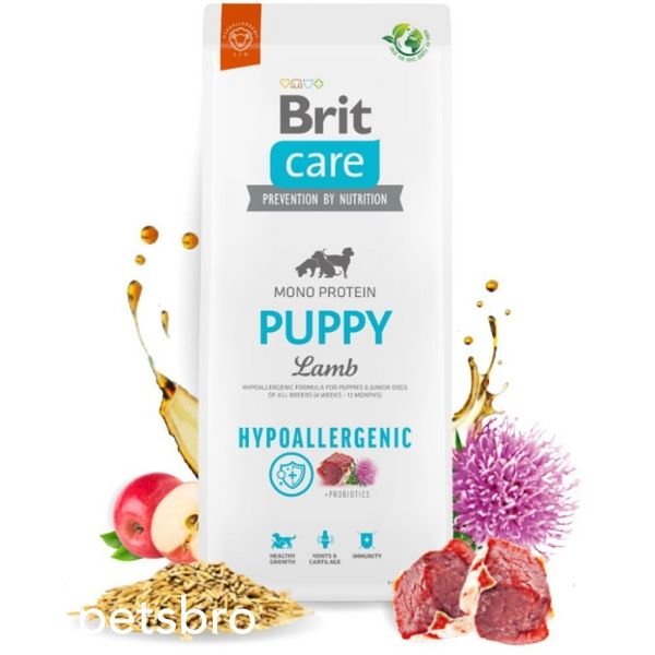 Суха храна Brit Care Dog Mono Prtotein Hypoallergenic Puppy, 12 кг 00000004974 снимка