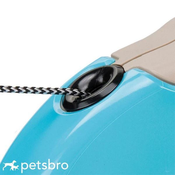Автоматичен повод Ferplast Amigo Cord Beige-Blue, M 00000004897 снимка