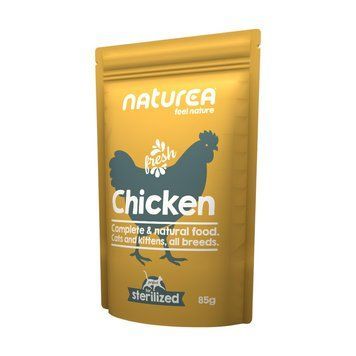 Пауч Naturea Natural Chicken Monoprotein Cats and Kittens - 85 гр 00000009172 снимка