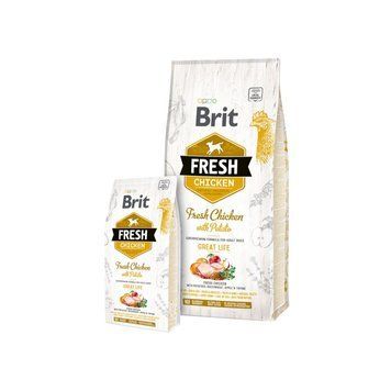 Сухой корм Brit Fresh Chicken with Potato Adult Great Life, 12 кг 00000005031 фото