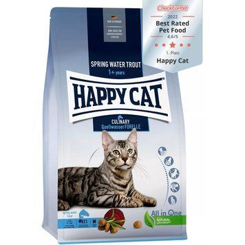 Корм Happy Cat Culinary Adult Spring-water Trout, 4 кг 00000000190 фото