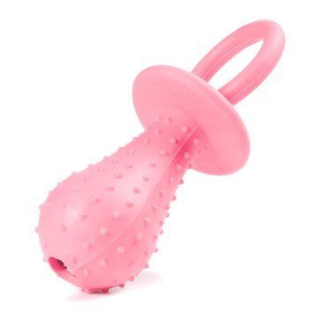 Играчка Record pacifier - 14 cm, Pink 00000007311 снимка