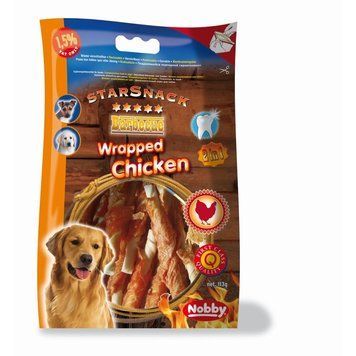 Лакомство Nobby StarSnack BBQ Wrapped Chicken - 113 гр (68016) 00000000923 снимка