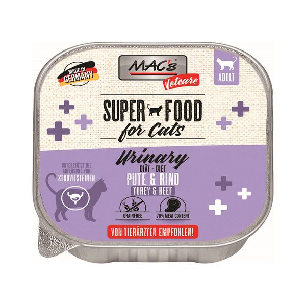 Пастет MAC's VetCare Cat Urinary Turkey&Beef - 85 гр 00000007925 снимка