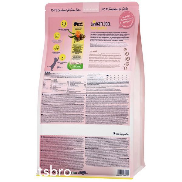 Храна Happy Cat Young Kitten Farm Poultry, 300 гр 00000000264 снимка