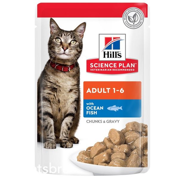 Хапки в сос Hill's Science Plan Feline Adult Favourite Selection - 12x85 гр 00000003585 снимка