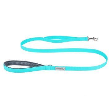 Поводок Amiplay Samba S 150X1,5 cm, Бирюзовый 00000008690 фото