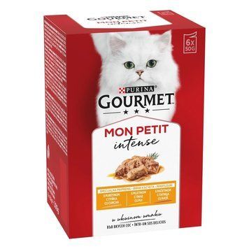 Кусочки в соусе Purina Gourmet Mon Petit Chicken - 6x50 гр 00000003394 фото