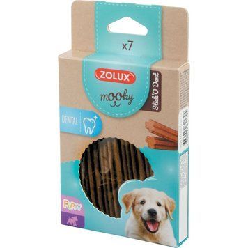 Лакомство Zolux Mooky Puppy Stick O Dent - 7 бр 00000005824 снимка