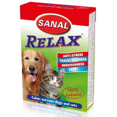 Добавка Sanal Relax Anti-Stress Dogs and Cats - 15 табл (SV5021) 00000000525 снимка