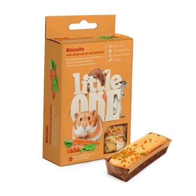 Бисквитка Little One Biscuits for small mammals - 5x7 гр 00000006506 снимка
