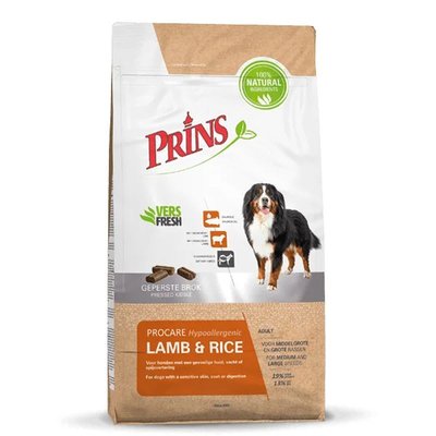 Храна ProCare Lamb & Rice Hypoallergic - за кучета от средни и големи породи, 15 кг 00000000088 снимка
