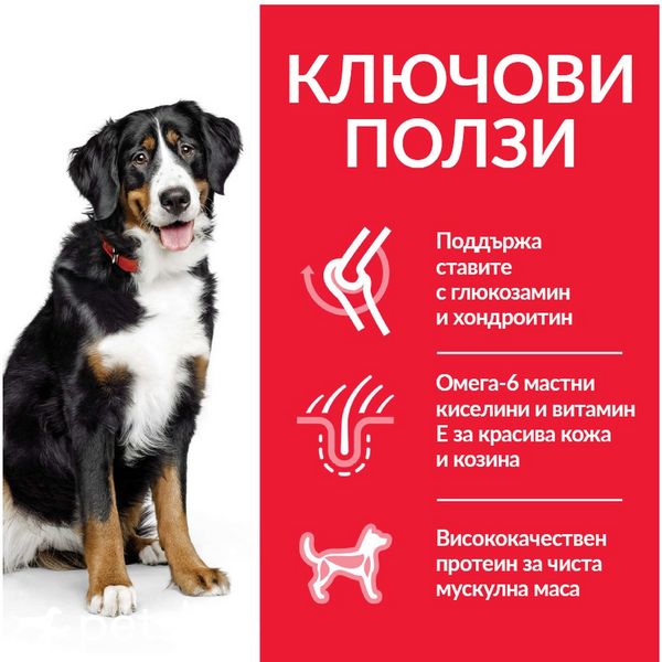 Суха храна Hill's Science Plan Canine Adult Large Breed Chicken, 18 кг 00000003605 снимка