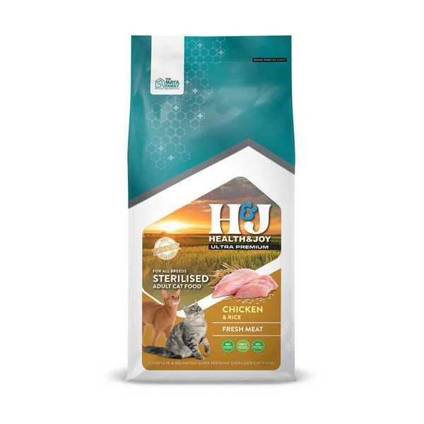 Сухой Корм Health & Joy H&J Ultra Premium Chicken & Rice Sterilised, 2 кг 00000009360 фото