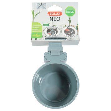Миска Zolux Neo с креплением - 300 мл, Grey 00000006990 фото
