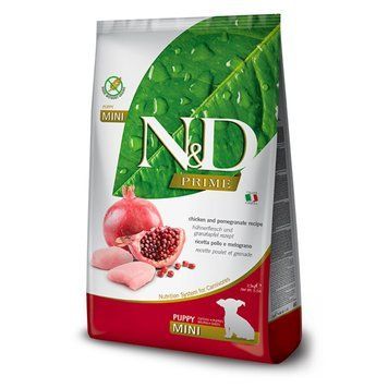 Сухой корм Farmina N&D GF Prime Dog Chicken & Pomegranate Puppy Mini, 2,5 кг 00000003809 фото