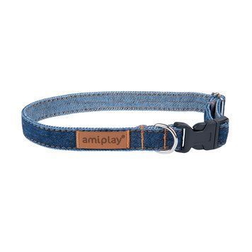 Ошейник джинсовый Amiplay Denim, M 00000008654 фото