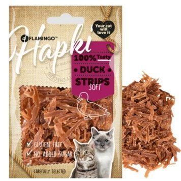 Лакомство Flamingo Hapki Soft Duck Strips - 50 гр 00000005955 снимка