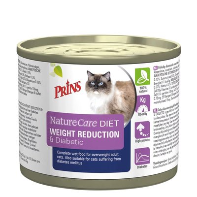 Храна Nature Care Cat Diet Weight Reduction & Diabetic - 200 гр 00000000017 снимка
