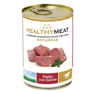 Мокра храна Healthy Meat Mono Bits Dog Veal and Carrots - 400 гр 00000005654 снимка