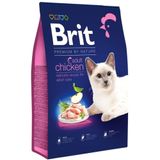 Суха храна Brit Premium by Nature Cat Adult Chicken, 8 кг 00000005192 снимка