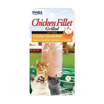Лакомство Ciao Cat Treats Grilled Chicken Fillet in Chicken Flavored Broth - 15 гр 00000010160 снимка