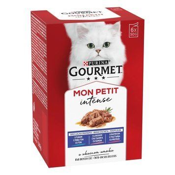 Кусочки в соусе Purina Gourmet Mon Petit Fish - 6x50 гр 00000003395 фото
