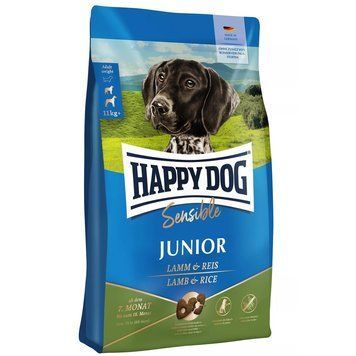 Корм Happy Dog Sensible Junior Lamb & Rice, 10 кг 00000000330 фото
