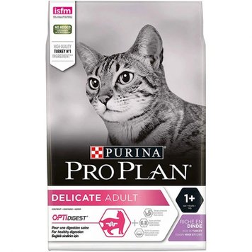 Суха храна Purina Pro Plan Adult Delicate Turkey, 400 гр 00000003472 снимка