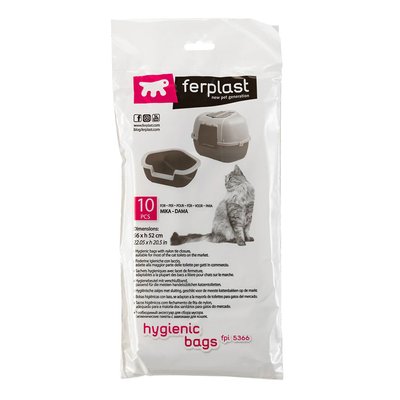 Хигиенни торбички Ferplast FPI 5366 Hygienic 10 bags 56х52 см 00000004244 снимка