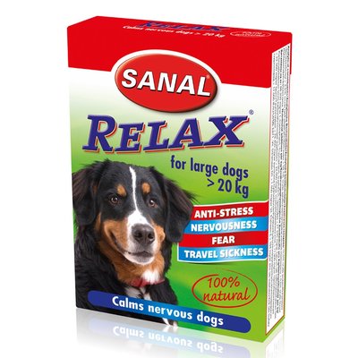 Добавка Sanal Relax for Large Dogs - 15 табл (SV5026) 00000000526 снимка