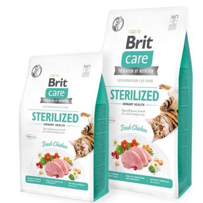 Суха храна Brit Care Cat Grain-Free Sterilized Urinary Health, 2 кг 00000005189 снимка