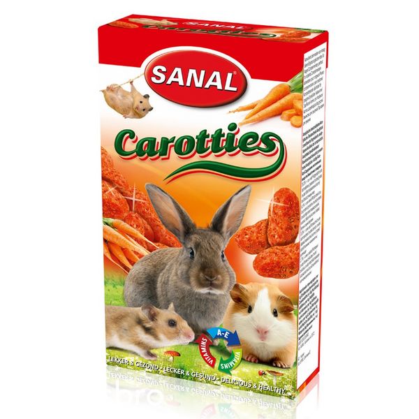 Лакомство Дропс Sanal Rodent Carotties - 45 гр 00000003144 снимка