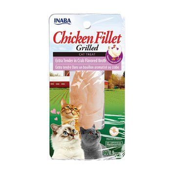 Лакомство Ciao Cat Treats Grilled Chicken Fillet in Crab Flavored Broth - 15 гр 00000010161 снимка