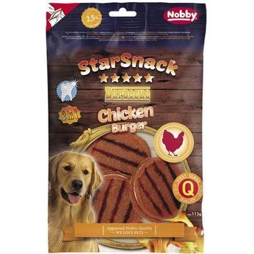 Лакомство Nobby StarSnack BBQ Chicken Burger - 113 гр (50490) 00000000914 снимка