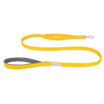 Поводок Amiplay Samba S 150X1,5 cm, Желтый 00000008688 фото