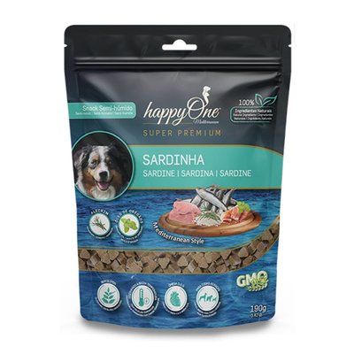 Лакомство HappyOne Mediterraneum Dog Super Premium Sardines - 190 гр 00000005402 снимка