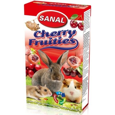 Лакомство Дропс Sanal Rodent Cherry Fruities - 45 гр 00000003147 снимка