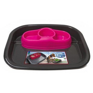 Миска с ковриком Georplast 3 in 1 Tris - 52x41x9 cm 00000002865 фото
