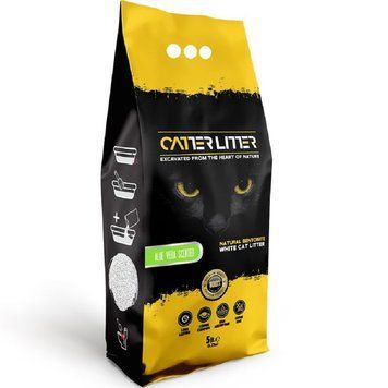 Наполнитель для туалета Catterlitter White Bentonite Aloe Vera - 5 л 00000006192 фото
