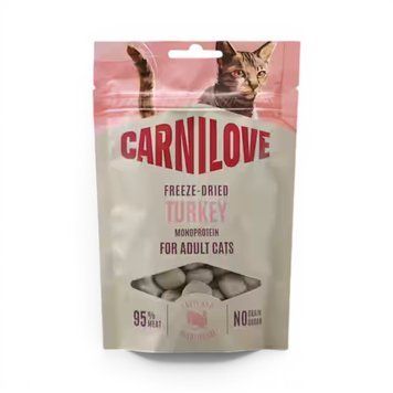 Лакомство Carnilove Cat Freeze Dried Turkey - 40 гр 00000010316 снимка
