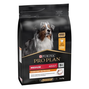 Суха храна Purina Pro Plan Medium Adult Chicken, 3 кг 00000003495 снимка